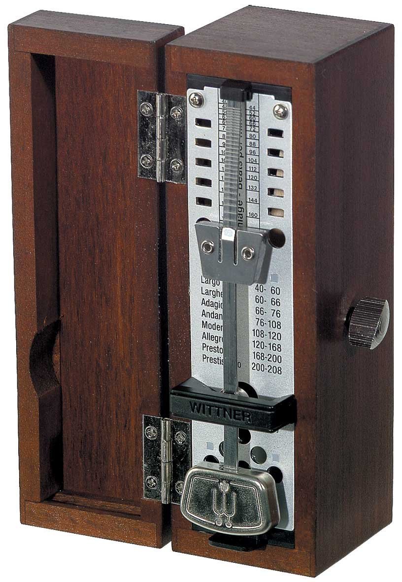 WITTNER wooden metronome super mini Takuteru wooden case Mahogany